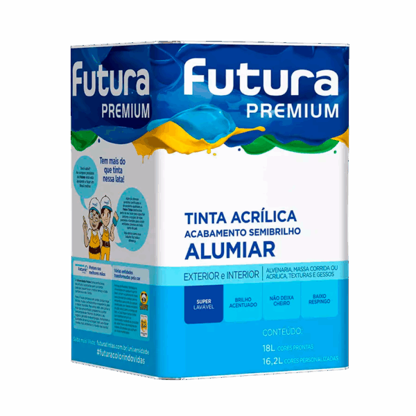 TINTAS-FUTURAS-ACRÍLICA-SEMIBRILHO-ALUMIAR-18L