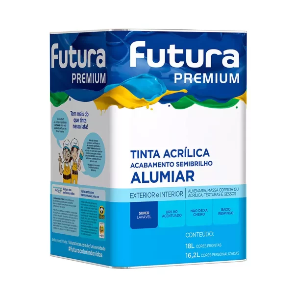 TINTA ACRÍLICA SEMIBRILHO ALUMIAR